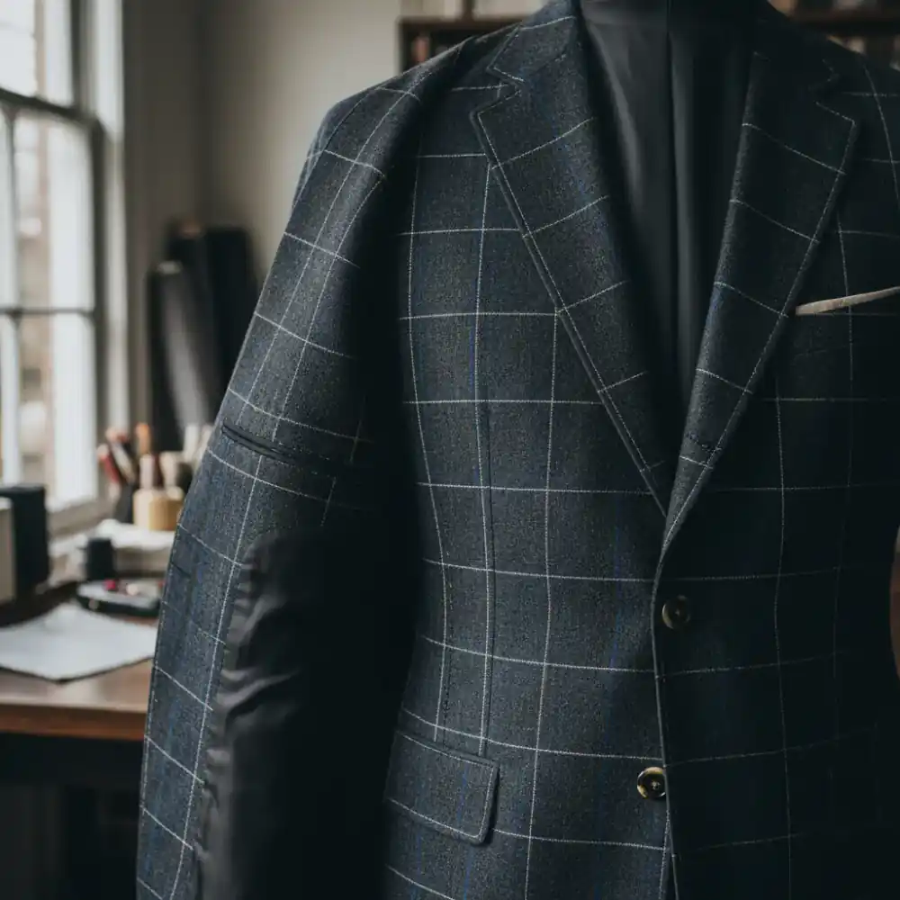 Full canvas internal jacket structure