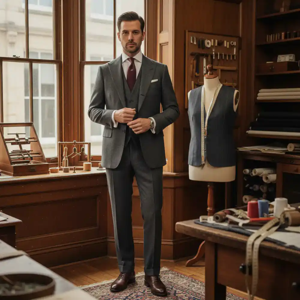 Classic bespoke suit