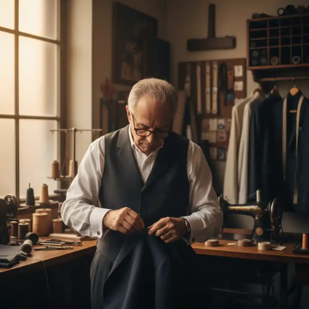 Master Tailor sewing